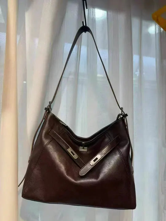 Shoulder tote 5069 -Taupe