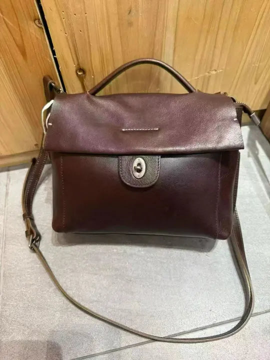 Top-handle / crossbody 1025 -Brown