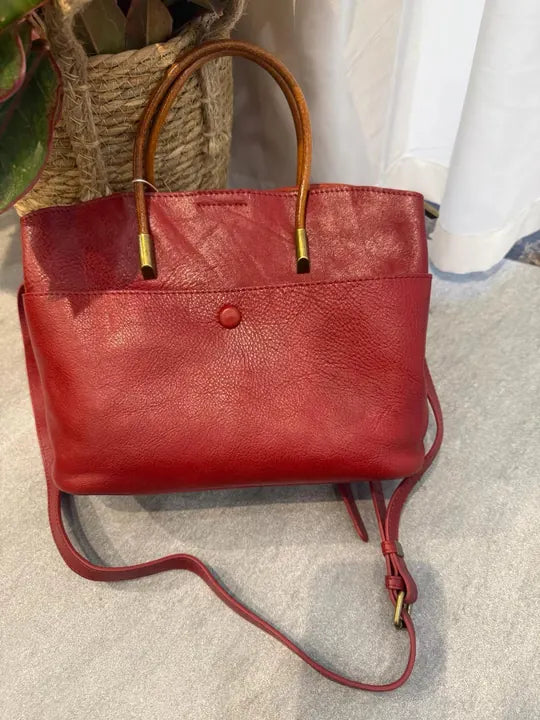 Top-handle / crossbody 9029 -Red