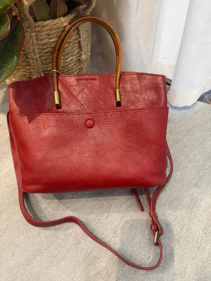 Top-handle / crossbody 9029 -Red
