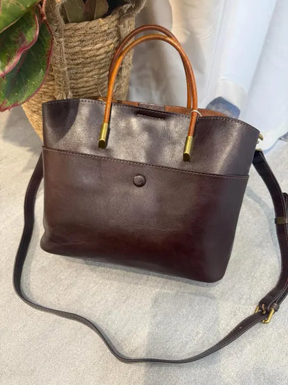 Top-handle / crossbody 9029 -Brown