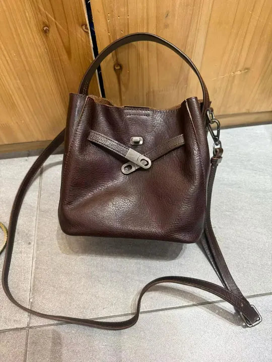 Top-handle / crossbody 1069 -Brown